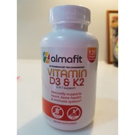 Almafit Vitamin D3 K2 5000 iu 120 Capsule 2 In 1 Support Naturally