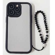 1pc Beaded Bracelet With Mirror Phone Case, Compatible With Iphone17/IPhone17Pro/IPhone17Pro Max/ Ai