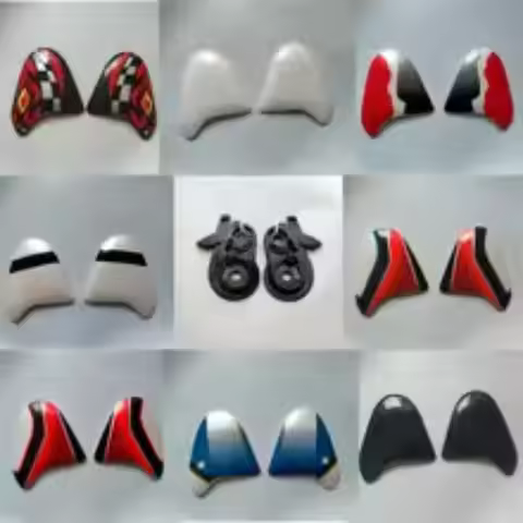 For Arai Sz-ram 3 Hermonza Lens Ram 4 Helmet Visor Tan Fixed Base Inlet Trim Capacete Accessories