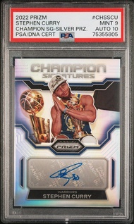 Stephen Curry Night Night Silver Champion Auto