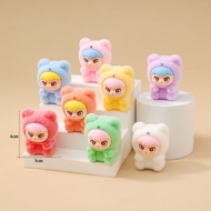 (Mua 10 túi to tặng 10 túi bé) Combo 5-10 túi mù Baby Three Charm Kim Tuyến Phát Sáng Labubu Manchao