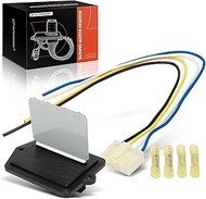 A-Premium HVAC Blower Motor Resistor with Wire Harness Kit Compatible with Mazda Vehicles - Protege 