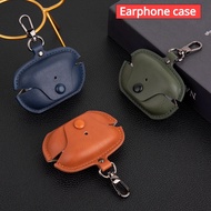 For Sony Wf1000xm4 SONY WF-1000XM4 Wf1000xm5 WF-1000XM5 with Metal Buckle Cover Earphone case  Luxury PU Leather Soft Cover