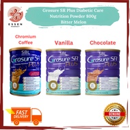 Grosure SR Plus Complete Nutrition Powder 800g Bitter Melon+ALA+Lutein+Chromium [Vanilla/Choco/Coffe