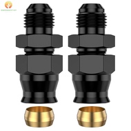 2Pcs Compression Fitting Adapter 6AN Male to 3/8 Inch Hardline Compression Fitting Connector  SHOPSK