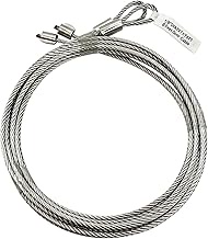 Garage Door Torsion Spring Wire Cable 9.5'x 1/8" for Torsion Spring/Lifting Spring Garage Door Lift 