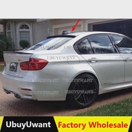On sale For BMW 3 Series F30 F35&M3 F80 Sedan Carbon Fiber Rear Roof Spoiler 2011-2019 FRP Gloss Bla