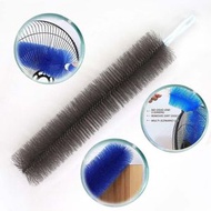 鯨品購 - 灰色加大號家用風扇冷氣清潔刷 | 除靜電自由屈彎