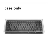 Geekria Clear Acrylic Keyboard Dust Cover, Magnetic Closing Dust Cover Compatible with Logitech MX M