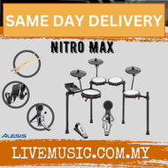 Alesis Nitro Max Electronic Drum Kit With Drumstick And Adapter