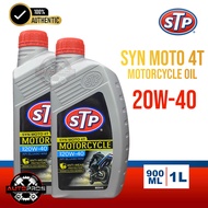 STP Syn Moto 4T Motorcycle Oil 20W-40 API SL / JASP MA2 - 900ml | 1L