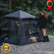 BLACKDOG Automatic Pop Up Tent 4 person Khemah Automatik Camping 4 orang