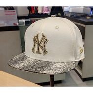 New Era 9Fifty New York Yankees Year Of The Snake Chrome White Cap 100% Original Official