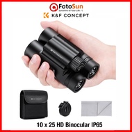 K&F Binoculars 10 x 25 BKA4 Prism IP65 water resistant