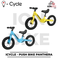 Pushbike ICYCLE Panthera Magnesium Balance Bike Push Bike I-cycle i Cycle Latest Lightweight Childre