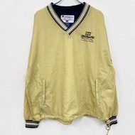 古著 Champion 黃色套頭衫，XL 碼