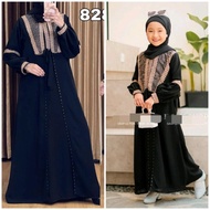 ABAYA ORI ABAYA DUBAI TURKEY 828 COUPLE terlaris terbaru BEST seller