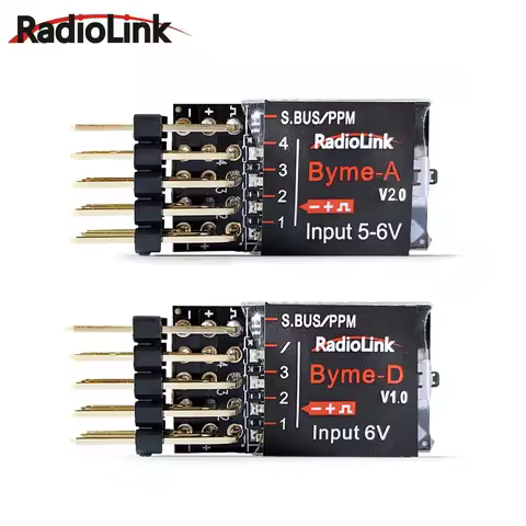 Radiolink Byme-A Byme-D Flight Controller Mini FC 3/5 Flight Mode with Gyro 3D for RC 3CH Plane 4CH 