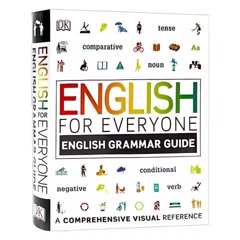 DK English for Everyone English Grammar Guide Tutorial Book English Self-Study Textbook IELTS TOEFL