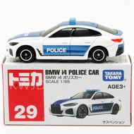 [Hot-selling Car Model] tomica tomica Alloy Toy Car Model New No. 29 BMW i4 Police Vehicle 1: 65
