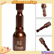【5.29】 {}8mm  Nut Screwdriver Socket Bit Hex Shank Driver Adapter Socket Wrench