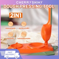 HOT！ Dough Pressing Tool Set 2 In 1 Dumpling Maker Mould Artifact Manual Press Dumpling Skin Mold