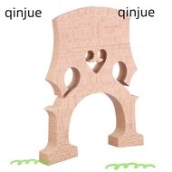 QINJUE Cello Bridge​, 1/2 1/4 1/8 3/4 4/4 Simple installation ​Replacement Parts​, Durable Professio