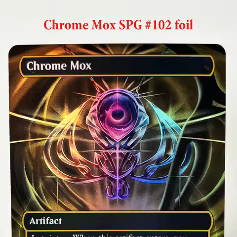 Custom Proxy High Quality Foil Cards Arcane Signet Chrome Mox Command Tower Bolas's Citadel Dracogen