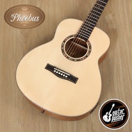 Phoebus Pf-700Gse Mini Solid Top Traveler Acoustic-Electric Guitar