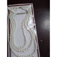 3-layer white jade ring, dance performance accessory dance outfit