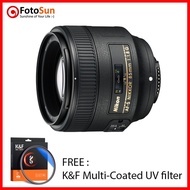 NIKON AF-S Nikkor 85mm f1.8G Portrait fast Bokeh lens for NIKON DSLR