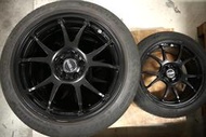 TWS鍛榮社 T66-F 17x9J ET40 鍛造輕量賽道輪圈（5x100）含胎