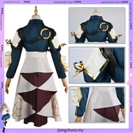 Anime Violet Evergarden Cosplay Violet Evergarden Full Set Wig Suit Women Long Skirt Costume Dress