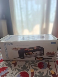 Swiss Stöckli Cheeseboard Twin Raclette Grill
