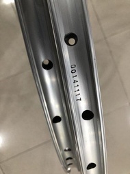 Rims 700C Araya 713 Silver Velg Araya Ar 713 Velg 700 36 Hole Silver 700 C 36 Hole 622 X 15C Rim Bra