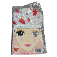 Zn-ym156 Bauhinia Bathing Cap Tudung Mandi Bauhinia 紫肖花浴帽 18.5cm x 11cm DY-31613152159