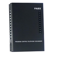 ระบบการแลกเปลี่ยนโทรศัพท์ยอดเยี่ยม Mini PABX Home PBX MD208 2 PSTN 8ส่วนขยาย