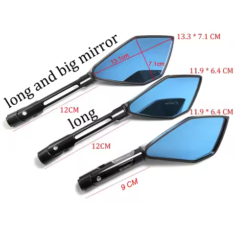 Motorcycle Accessories Aluminum Rear View Rearview Mirrors Side Mirror For YAMAHA MT07 0 Hornet Forz