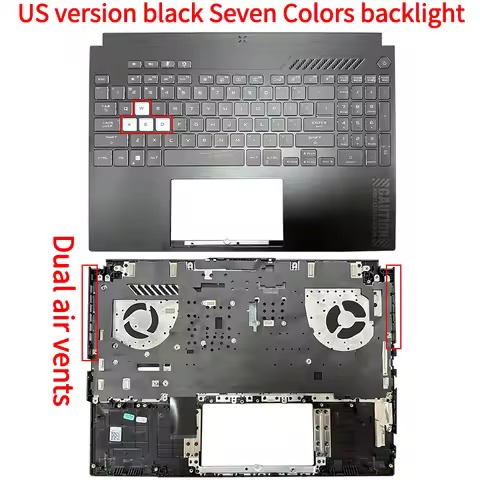 US/RU/SP Laptop keyboard For Asus X507 X507MA X507U X507UA X507UB X570 A570 X570ZD YX570 Y5000U Y500