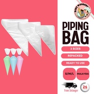 Piping Bag/ Piping Bags/ Disposable Piping Bag/ Quality Piping Bags (10/100pcs) (S/M/L)