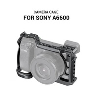 SmallRig 2493 A6600 Camera Cage for Sony A6600 With Cold Shoe Mount 1/4 Thread Holes for Microphone 