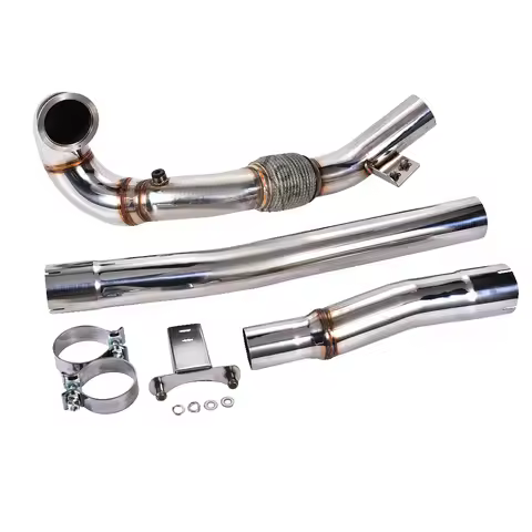 Downpipe For MQB MK7 MK7.5 Golf R A3 Quatt ro S3 8V 8S TT TTS 2.0 TFSI 2014+ for GOLF MK7 R 2.0T 201