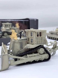 Sanrong Model 75021 1/72 D9R Armored Bulldozer Teddy Bear Finished Model