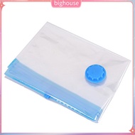  Vacuum Seal Space Saver Storage Bag Compressed Clothes Blankets Organizer Bag