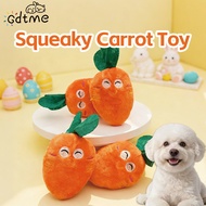 Pet Plush Toy Carrot Vegetable Squeaky Dog Cat Toy Bite Resistant Interactive