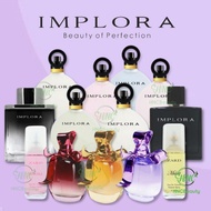 IMPLORA Parfum Bebek Angsa / Swan / Ribbon Pita Ungu Pink Gold / Man Luminor Chromosome / Zard Melat