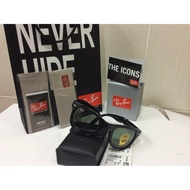 Original folding ray/ban wayfarer rb4105 (black chicken) B6TG sunglasses