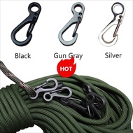 10Pcs Mini Carabiner Keychain Snap Hook EDC Survival Camping Climbing Gear