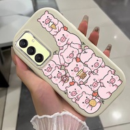 Case For Samsung A25 5G A24 A23 5G A20 A30 M10s M34 F34 5G Shockproof Panda Pig Phone
