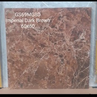 granit lantai 60x60 glosy Garuda imperial dark browen